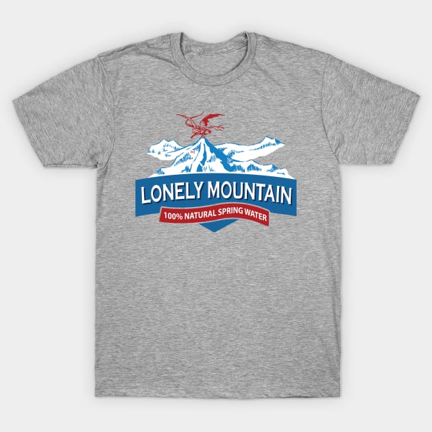 Lonely Mountain Spring Water T-Shirt by DeepDiveThreads